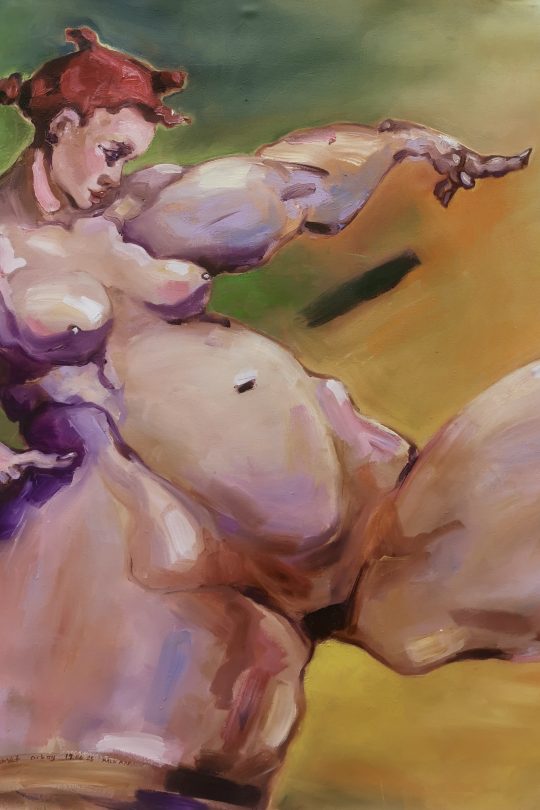 contemporary figurative oil painting
